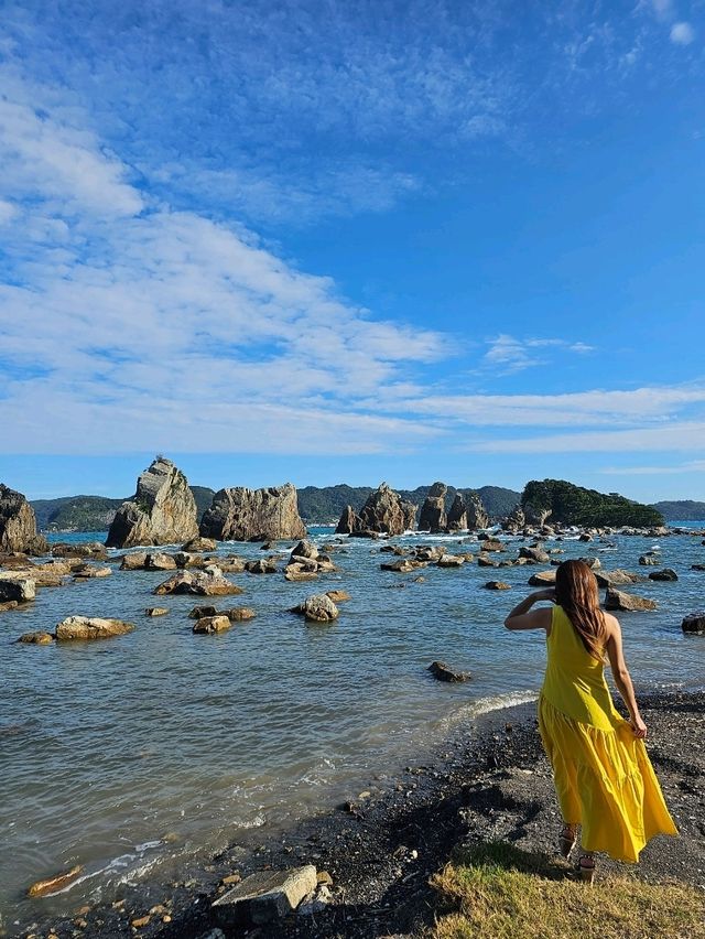 【和歌山　橋杭岩】
