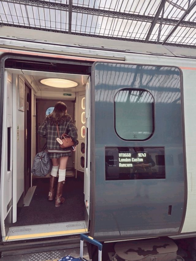 เข้าสู่วันที่ 5 เดินทางสู่ London ด้วยรถไฟ 🚄