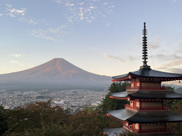 Getting the most famous photo in Japan🗻