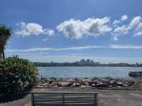 Beautiful scenery with great views of the Sydney Harbour Bridge and CBD