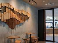 Great coffee with a stunning view at Starbucks 