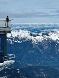 My 1st time to snowy mountain, this place in Germany set a very high bar