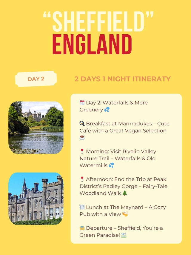 Sheffield itinerary 