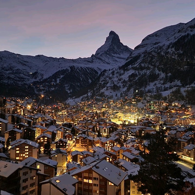 マッターホーン360度パノラマ写真 マッターホーン360度パノラマ写真