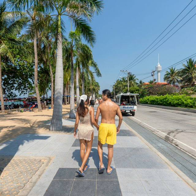 รฝที่พักริมหาดดงตาล พัทยา ราคาดี 🏝️