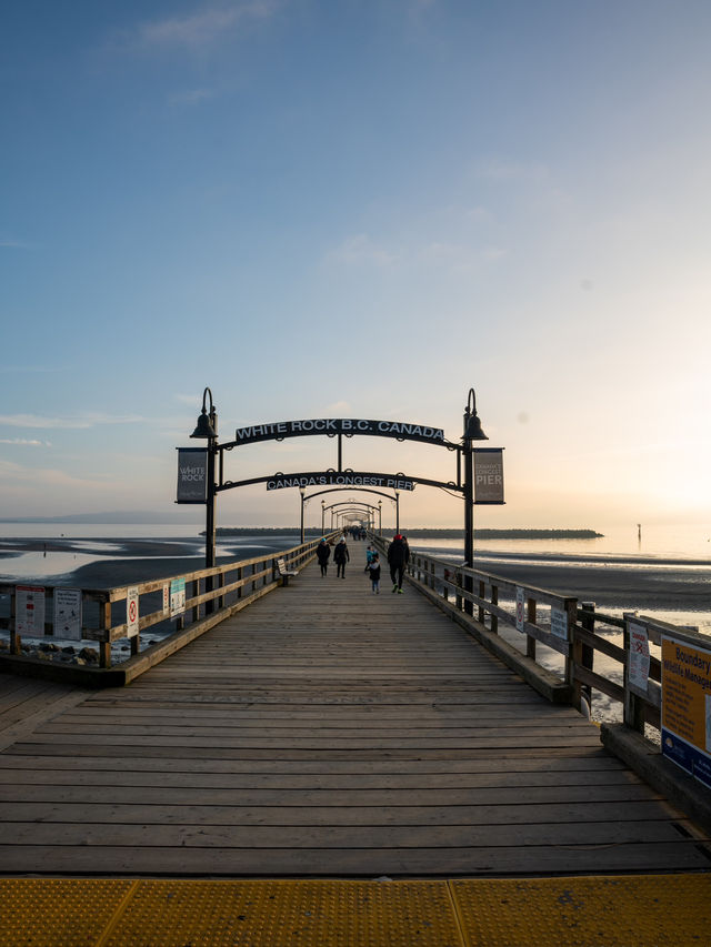 バンクーバーのWhite Rock：カナダ西海岸のリゾート感あふれる海辺の街