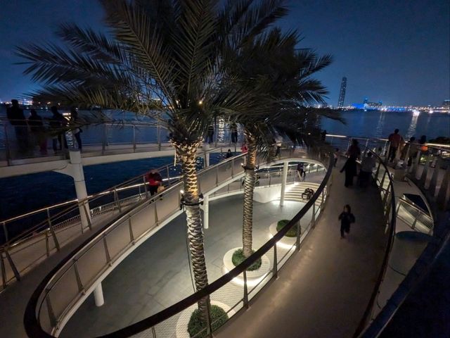 【ドバイ】夕日&夜景が美しいドバイクリークハーバー