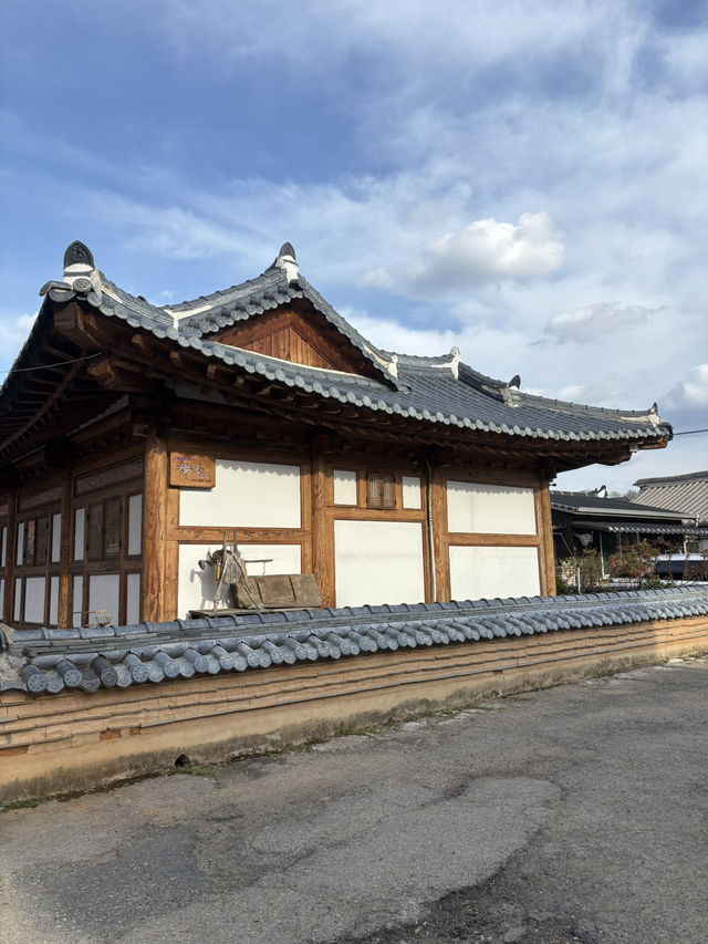 Good eats and well preserved hanok village vibes in low key Jeonju