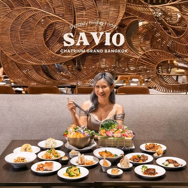 Dynasty Dining Friday ที่ห้องอาหาร SAVIO