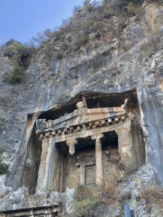 🏛 Ancient memories carved into the rock, Amyntas Rock Tomb
