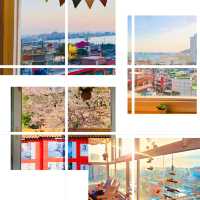 A Cherry Blossom Panorama ☕🌸🌇