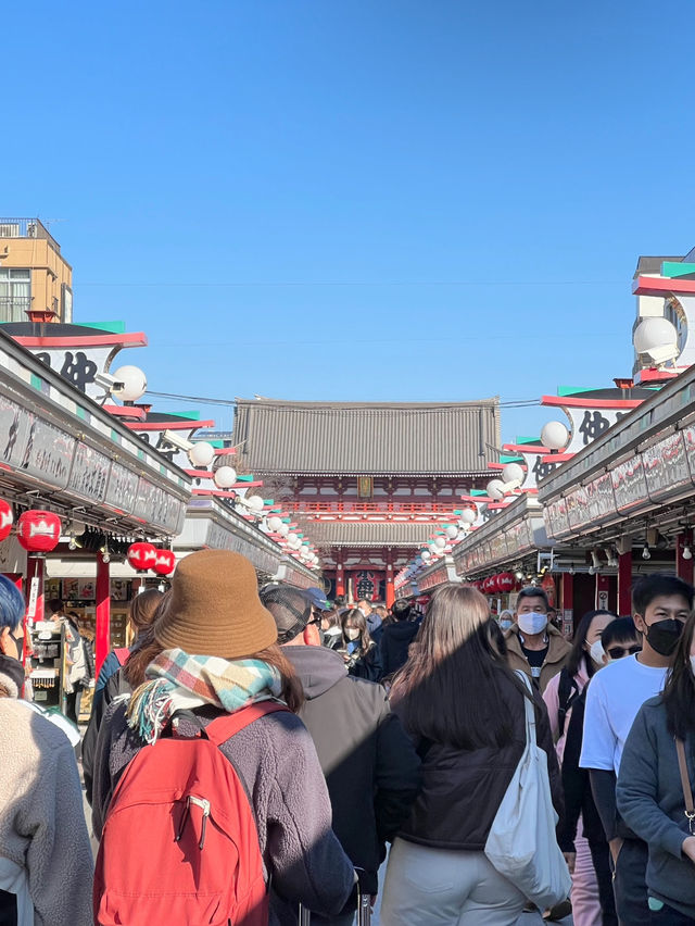 วัดเซนโซจิ วัดดังย่านอาซากุสะ🏮