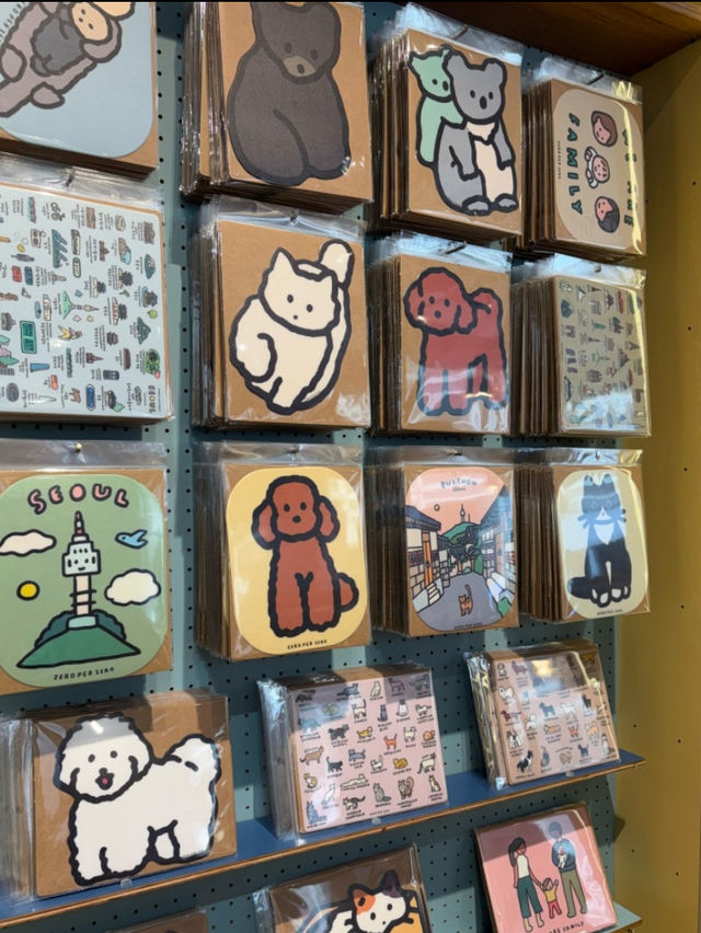 首爾安國站超療癒小店！zero space bukchon 必打卡  文創可愛伴手禮