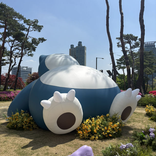 【韓国】可愛すぎる💜ポケモンタウン2025