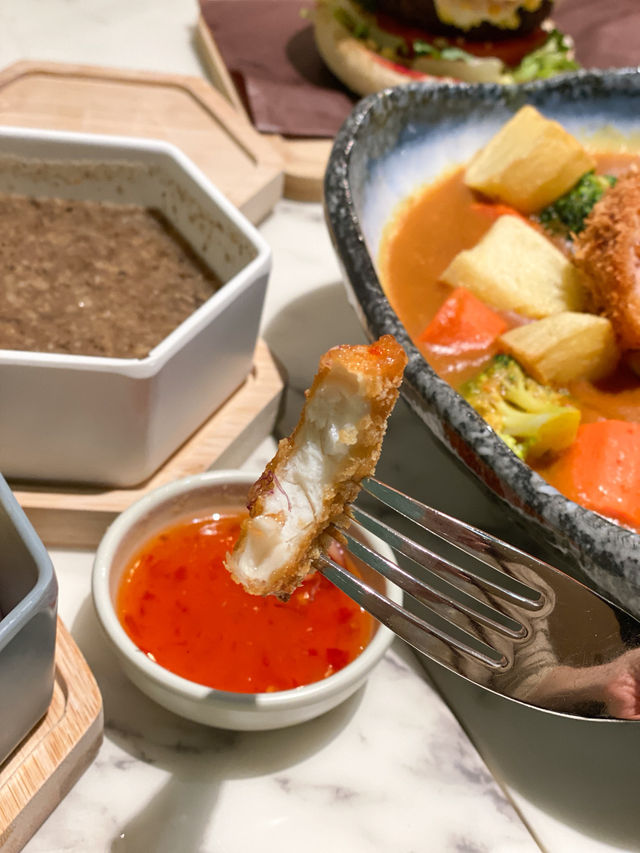 灣食 園藝中嘅素食🥒ovo cafe