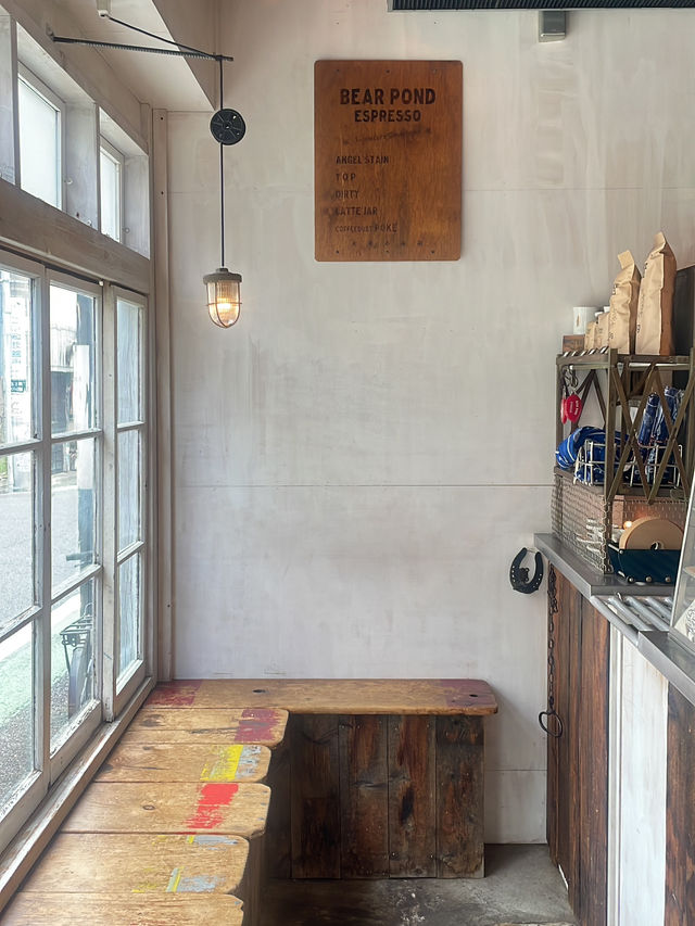 下北沢にあるエスプレッソカフェ"bearpond espresso"☕️