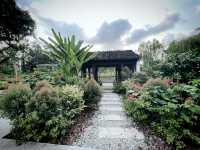 Tranquility Garden amidst Community Lake