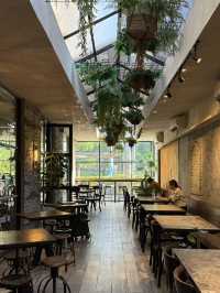 Cozy coffee in Surabaya woody vibes 