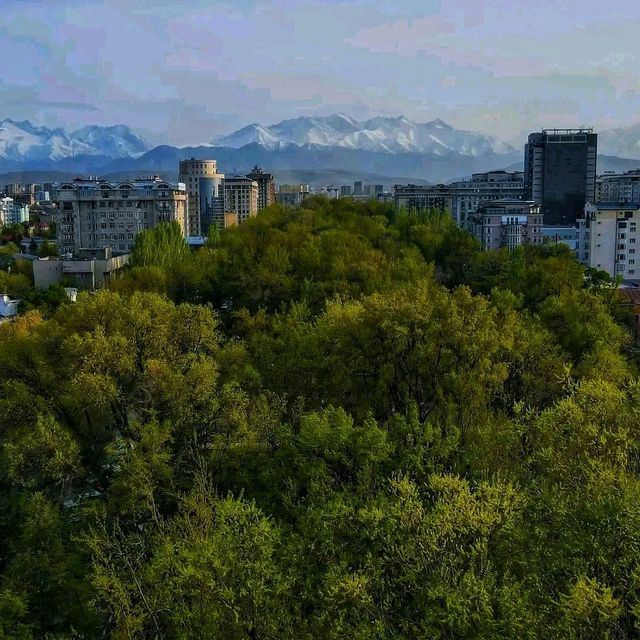 Bishkek, Kyrgyzstan – Evening Calm and Mountain Shadows