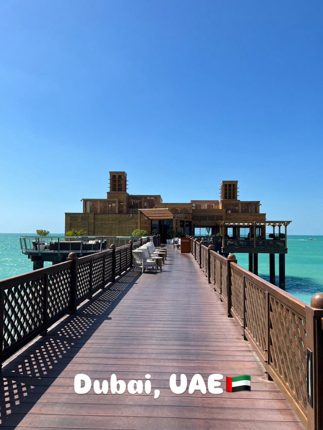 ドバイの絶景海上レストラン🇦🇪史上最高イタリアンPierchic🐪