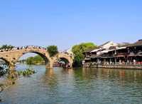 The calming water town of Zhujiajiao Ancient Town