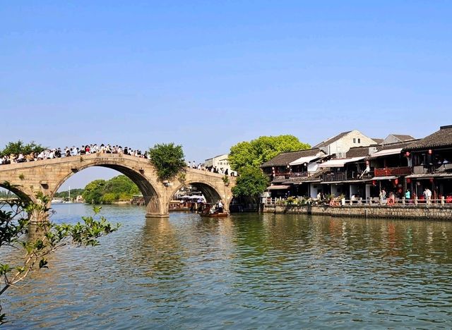 The calming water town of Zhujiajiao Ancient Town
