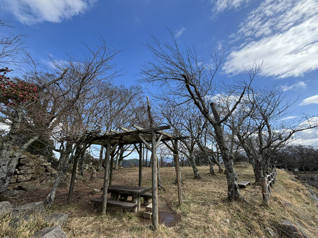 鳥取城跡（若要登山，務必攜帶熊鈴）