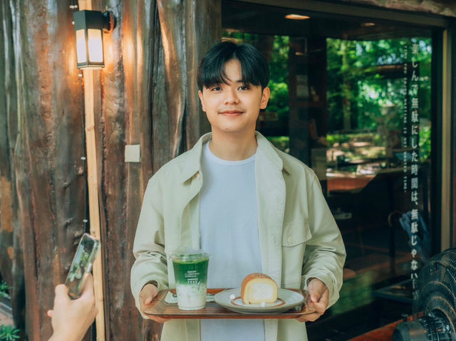 คาเฟ่มัทฉะในสวนสไตล์ญี่ปุ่น ย่านบางขุนนนท์ 🍵🌳