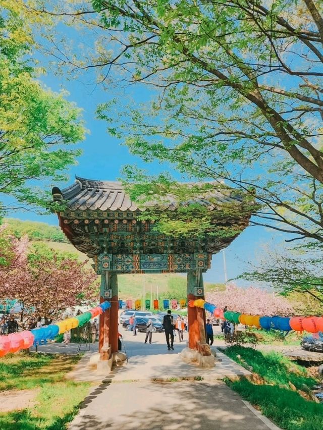 Flower Park at Munsu Temple