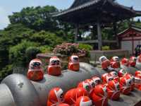 Katsuo-ji  temple at Osaka - Red daruma Doll