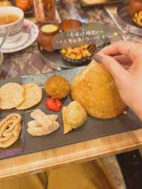 【大阪/上本町】変わり種アフタヌーンティー🤭🇮🇳✨