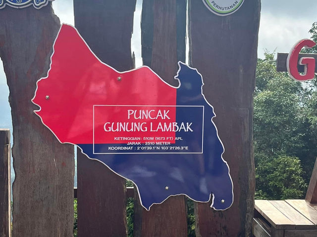 🏞 Gunung Lambak: Conquered the Jungle Beast!