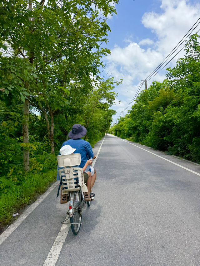 バンコクのへそ⁈「緑の楽園」バーンガジャオ🚲