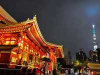 Twilight at Asakusa: Where Tradition Meets Glow
