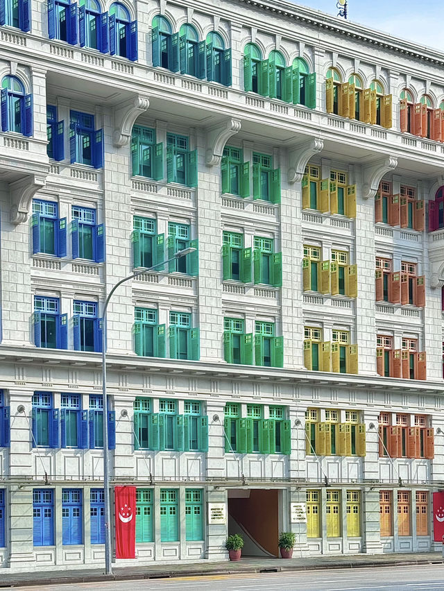 Historic landmark in Singapore 🇸🇬🌈