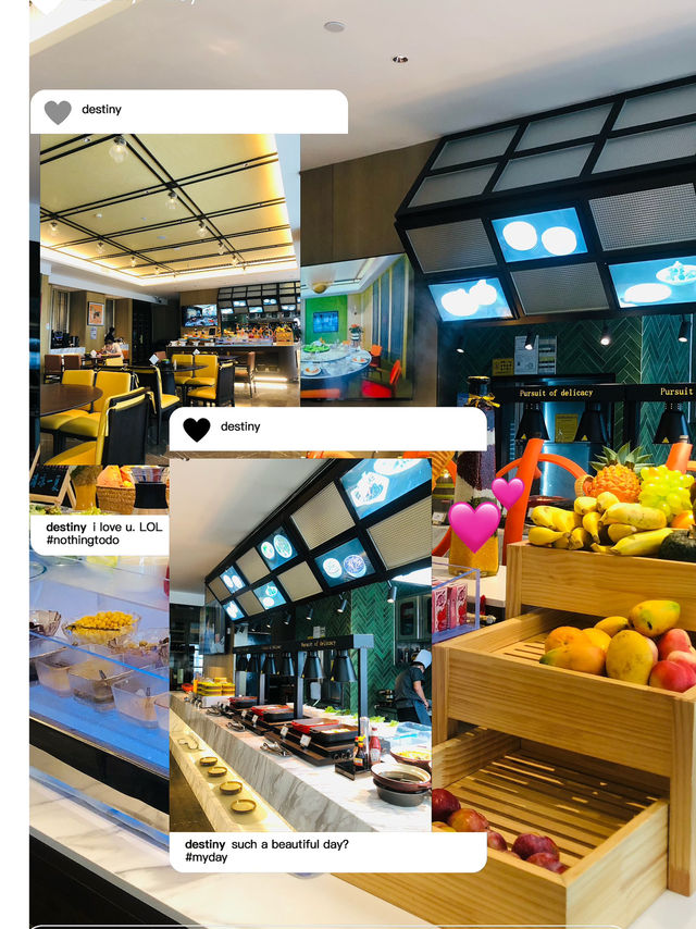 高層玻璃風景遠望的酒店🏨早餐🍳 高層玻璃風景遠望的酒店🏨早餐🍳