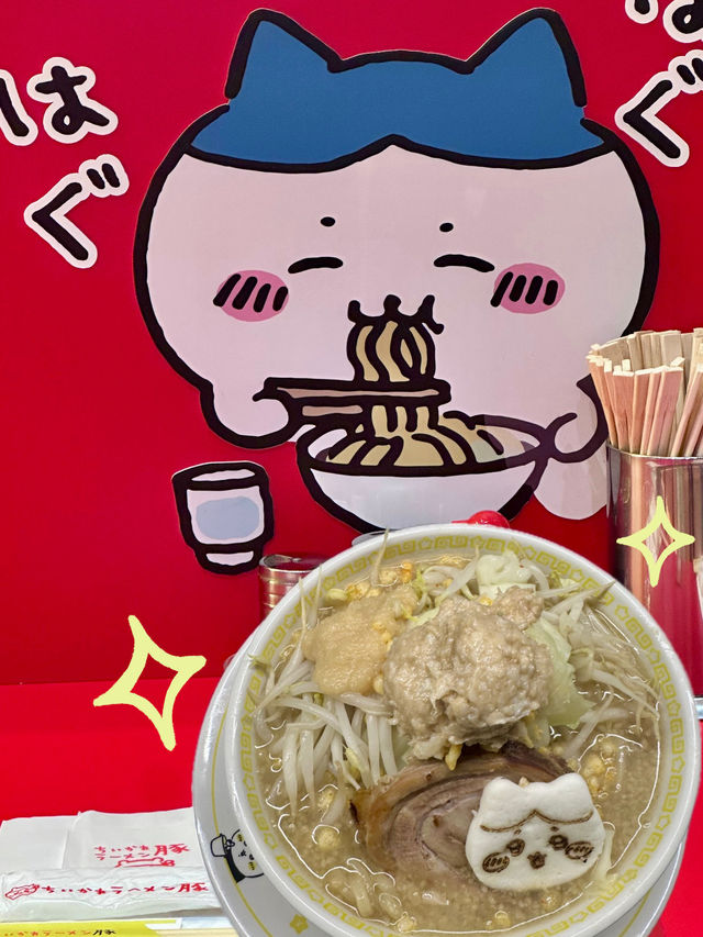 香港Chiikawa拉麵店| 萌爆全城的主題拉麵店！🍜💖