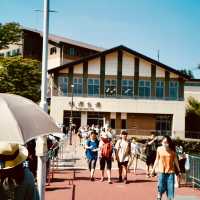 🚢「微風湖上行，富士山與箱根山景盡收眼底。」