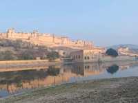 金黃山城中的摩揭陀傳奇#琥珀堡（Amber Fort）-印度捷布 (Jaipur)