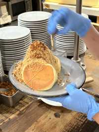 モンブラン専門店【栗りん】のコラボ!EDWのふわふわパンケーキ💛