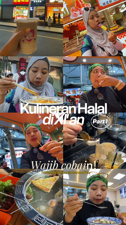 Traveling to Xi’an for a mukbang adventure? Big YES, bestie! If you’re craving next-level street food and halal eats, Xi’an is legit the top spot. The city has EVERYTHING—from viral TikTok snack streets to hidden halal gems that will have you drooling and dreaming about your next bite.

Part 1 of our foodie escapade totally satisfied our cravings, but let’s be real: Xi’an’s food scene is endless. There are sooo many dishes still left to try! No wonder this city is famous for its epic street food vibes and legendary halal restaurants—your taste buds are in for a treat. 🔥

Ready to put some foodie legends on your bucket list?

Here are the must-visit culinary hotspots where your mukbang dreams come alive:

Muslim Quarter / Huimin Street (No. 42, Beiyuanmen, Lianhu District, Xi’an) – This halal street-food paradise goes OFF from morning to night, packed with snacks, local eats, and trending treats!
Yongxing Fang (No. 123, Xingjie East, Xincheng District, Xi’an) – Modern vibes meet traditional dishes here, and you’ll find Insta-worthy eats everywhere.

And honestly, this lineup is just the warm-up! If you’re ready to feast and explore China one bite at a time, Xi’an is calling your name. Every snack, every meal—prepare to get obsessed! ❤️

Don’t sleep on the latest Trip.com promos to make your foodie getaway a breeze. Time to pack your bags—and your appetite! ✈️🥢

 #xiantravel #xiantrip #xianfood #muslimquarter 