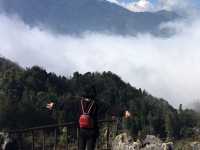 A Panorama View over Sapa Town