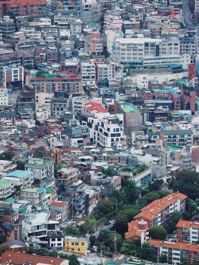 Viewpoints from the Seoul Tower 🌁🏙️