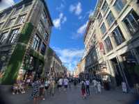 The Old Montreal Night and Day