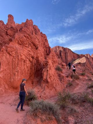 Quebrada de las Senoritas trek in Uquia, Argentina 🇦🇷