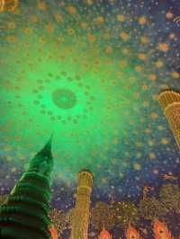 天井に広がる宇宙🪐✨🇹🇭バンコクの寺院【ワット・パークナム】