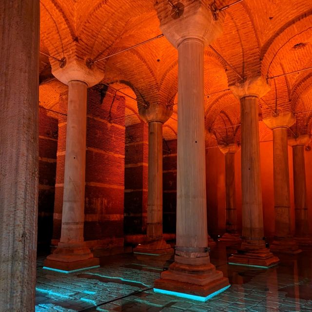 Basilica Cistern in Istanbul 