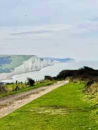 Majestic Views at Seven Sisters Cliffs! 🌊⛰️