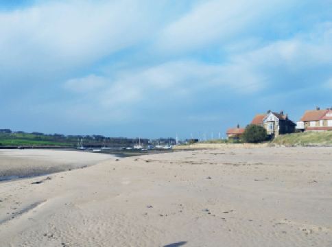 노섬벌랜드의 바닷가의 고요함 😌