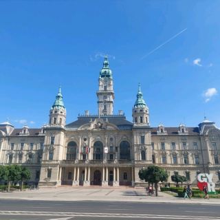 Győr, the city center is nice